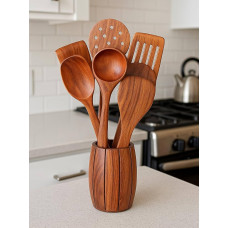 7PC WOODEN SPOON SET