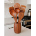 7PC WOODEN SPOON SET