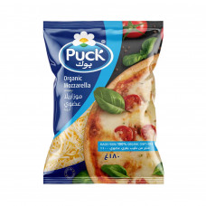 Puck Organic Shredded Mozzarella Cheese 180Gm