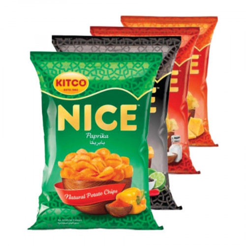 Nice Chips Asstd 4X80Gm