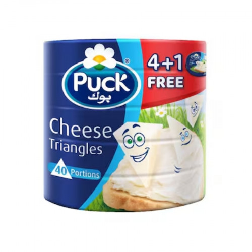 Puck Triangles Cheese 120Gm 4+1
