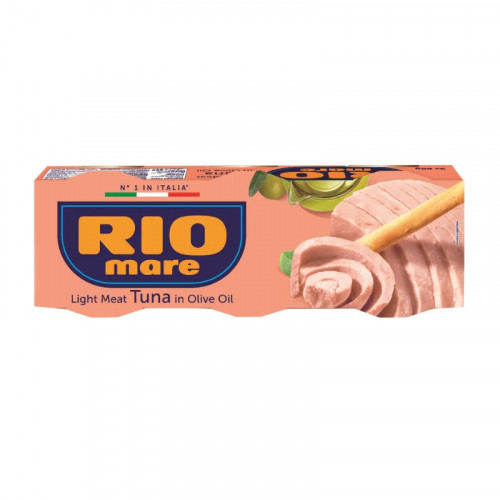 Rio Mare Light Meat Tuna In Olive Oil 3*80Gm
