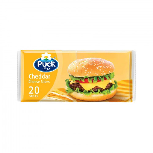Puck Slice Cheddar Cheese 400Gm Sp