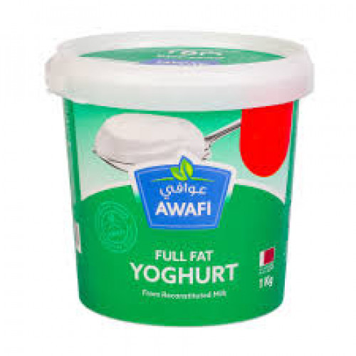 Awafi Yoghurt Full Fat 1Kg