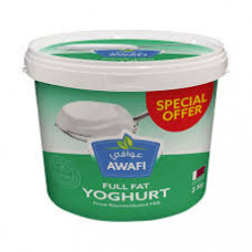 Awafi Yoghurt Full Fat 2Kg