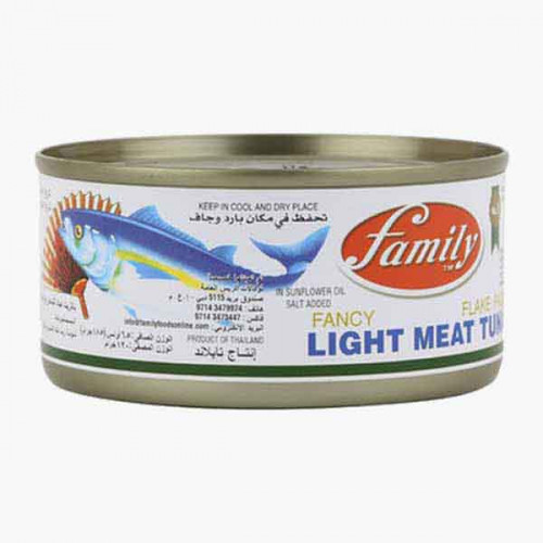 Family Light Meat Tuna Flakes 185g