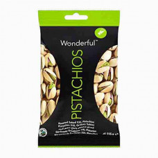 Wonderful Pistachio Roasted And Salted 115g
