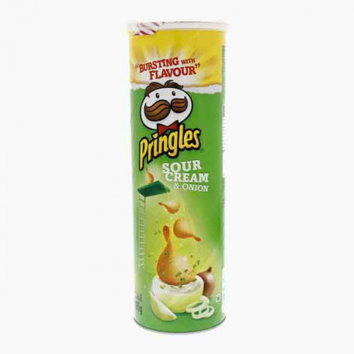 Pringles Sour Cream And Onion 165g