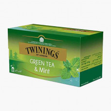 Twinings Green And Mint Tea Bag 25's