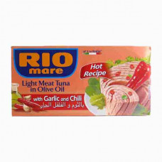 Rio L/Meat Tuna Garlic Chilli In Olive Oil 2*160g