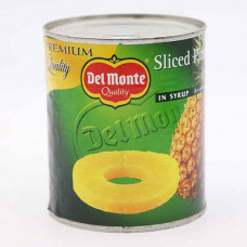 Delmonte Pineapple Sliced In Syrup 836g
