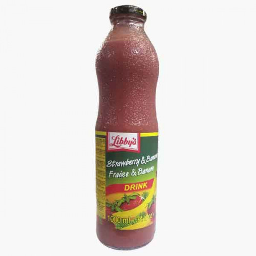 Libbys Strawberry/Banana 1000ml