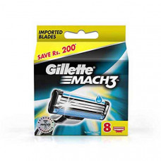 Gillette Mach3 Blades 8 Pieces
