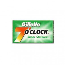 Gillette 7 O'clock Stainless 5 Pieces