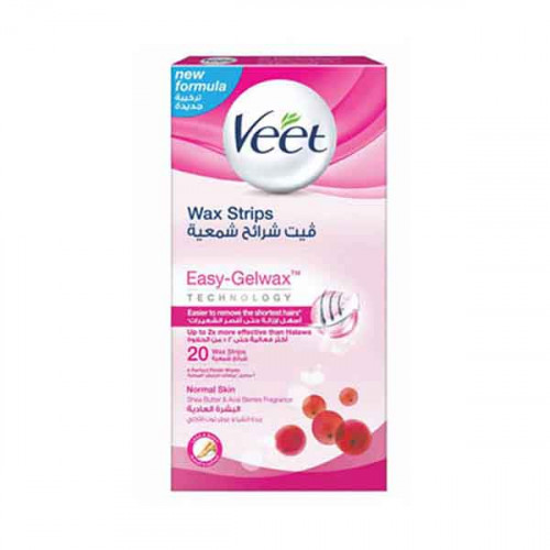 Veet Cold Normal Skin Wax Strips 20 Pieces