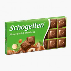 Schogetten Alpine Milk + Hazelnut Chocolate 100g