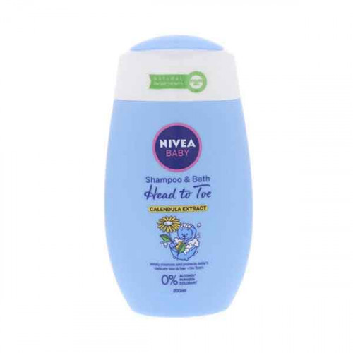 Nivea Baby Shampoo  &  Bath Head to Toe 200ml