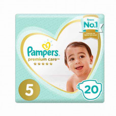 PampersÂ  Premium Care Diapers S5 20's