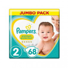 Pampers Premium Care Diapers S2 68's
