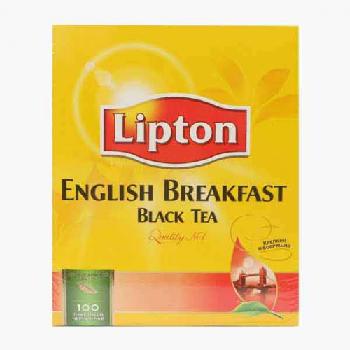 Lipton Black Tea English Breakfast 2g 100's