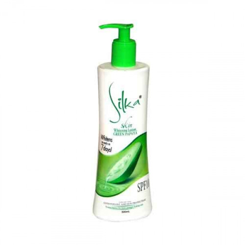 Silka Whitening SPF10green Papaya 500ml