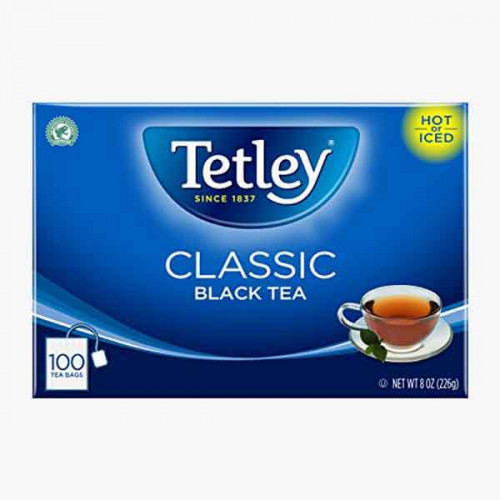 Tetley Black Tea Bag 100'S