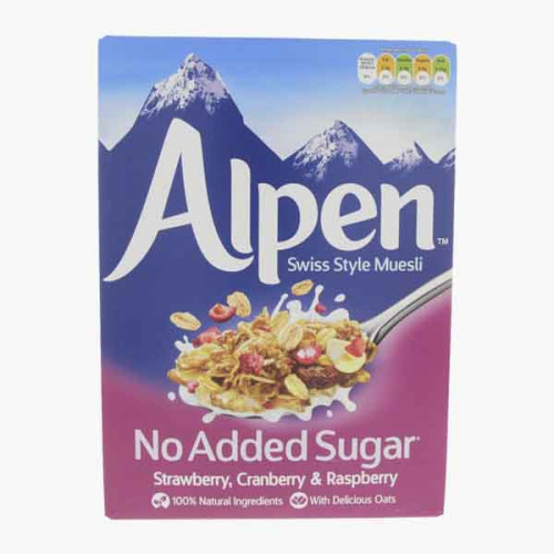 Alpen Strawberry Cranberry Raspberry Cereal 560g