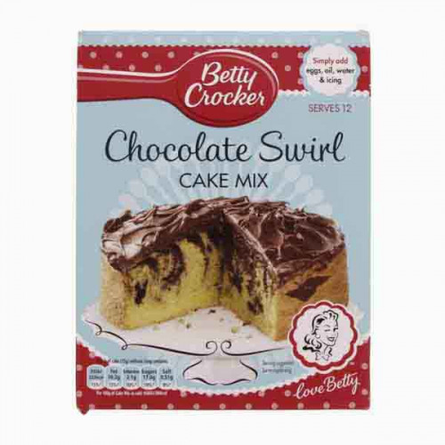 Betty Crocker Swirly Chocolate Cake Mix 425g