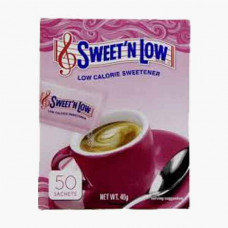 Sweet'n Low Low Calorie Satchet 50 Pieces