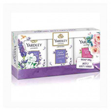 Yardley Soap Assorted 100g 2+1 Free
