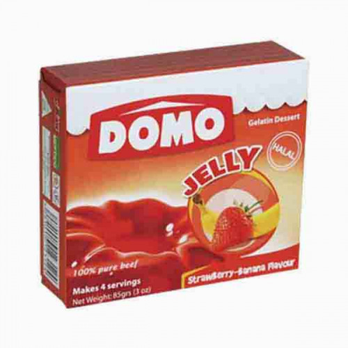 Domo Straw/Ban Beef Jelly 85g