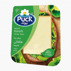 Puck Havarti Slices Cheese 150g