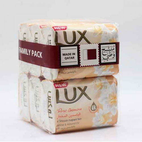 Lux Bar Soap Velvet Jasmine 6 Sachet x 170g