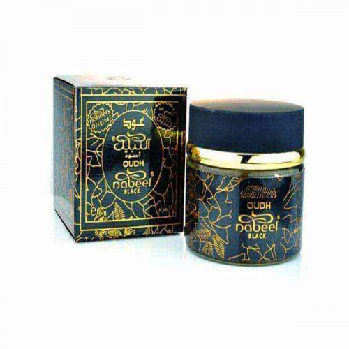 Nabeel Black Bakhoor Incense for Home - 60g