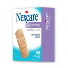 Nexcare Sheer Bandages 50'S 656-50