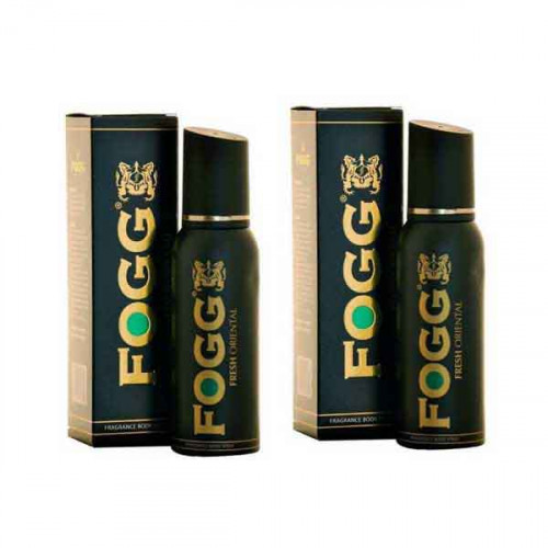 Fogg Body Spray Fresh Oriental Men 120ml x 2'S