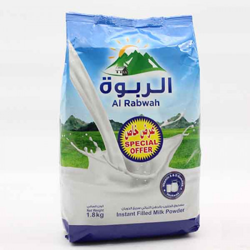 Al Rabwah Instant Milk Powder Pouch 1.8kg