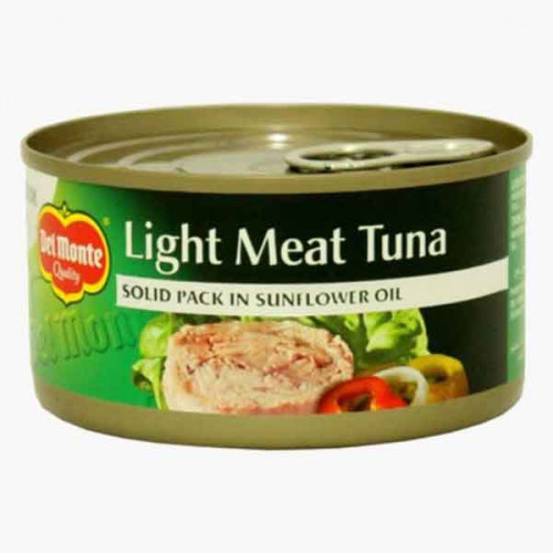 Del Monte Light Meat Tuna Solid In Sunflower Oil 185g