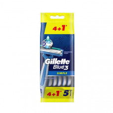 Gillette Blue3 Simple Dispsable 4+1 