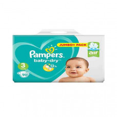 Pampers Baby Dry Diaper M6 S3 Jcp 90's