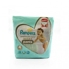 Pampers S4 Sk7 Premium Care Pants 22's