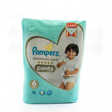 Pampers S6 Sk7 Premium Care Pants 18's