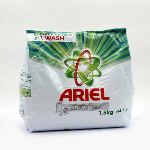 Ariel Ls Detergent Powder Bag 1.5kg