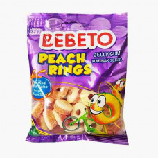 Bebeto Peach Rings 80g