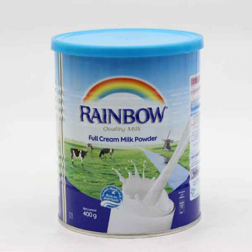 Rainbow Full Cream Milk Powder Tin 400g
