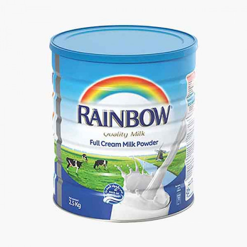 Rainbow Full Cream Milk Powder Tin 2.5kg