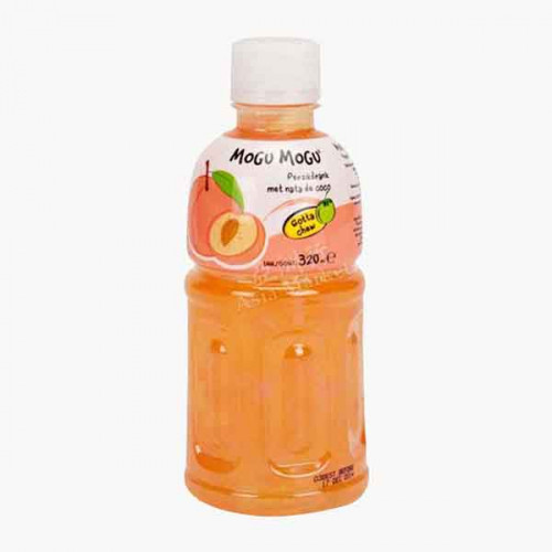 Mogu Mogu Nata De Coco Peach Juice 320ml