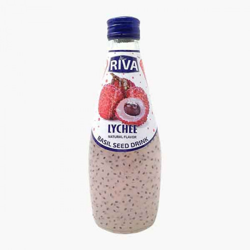 Blue Riva Basil Seed Drink Glass Lychee 290ml