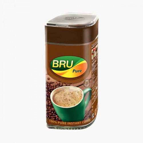 Bru Coffee Pure Glass Bottle 200g