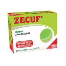 Zecuf Cough Lozenges Herbal 24 Pieces